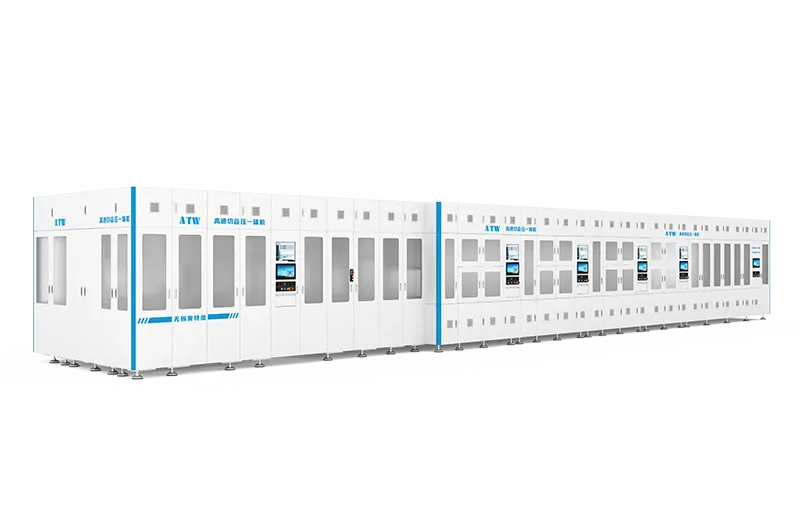 High Speed Cut-Stack-Press Machine