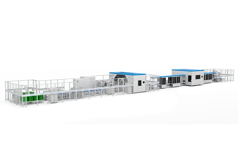 EV Module Automatic Assembly Line for Prismatic Cells
