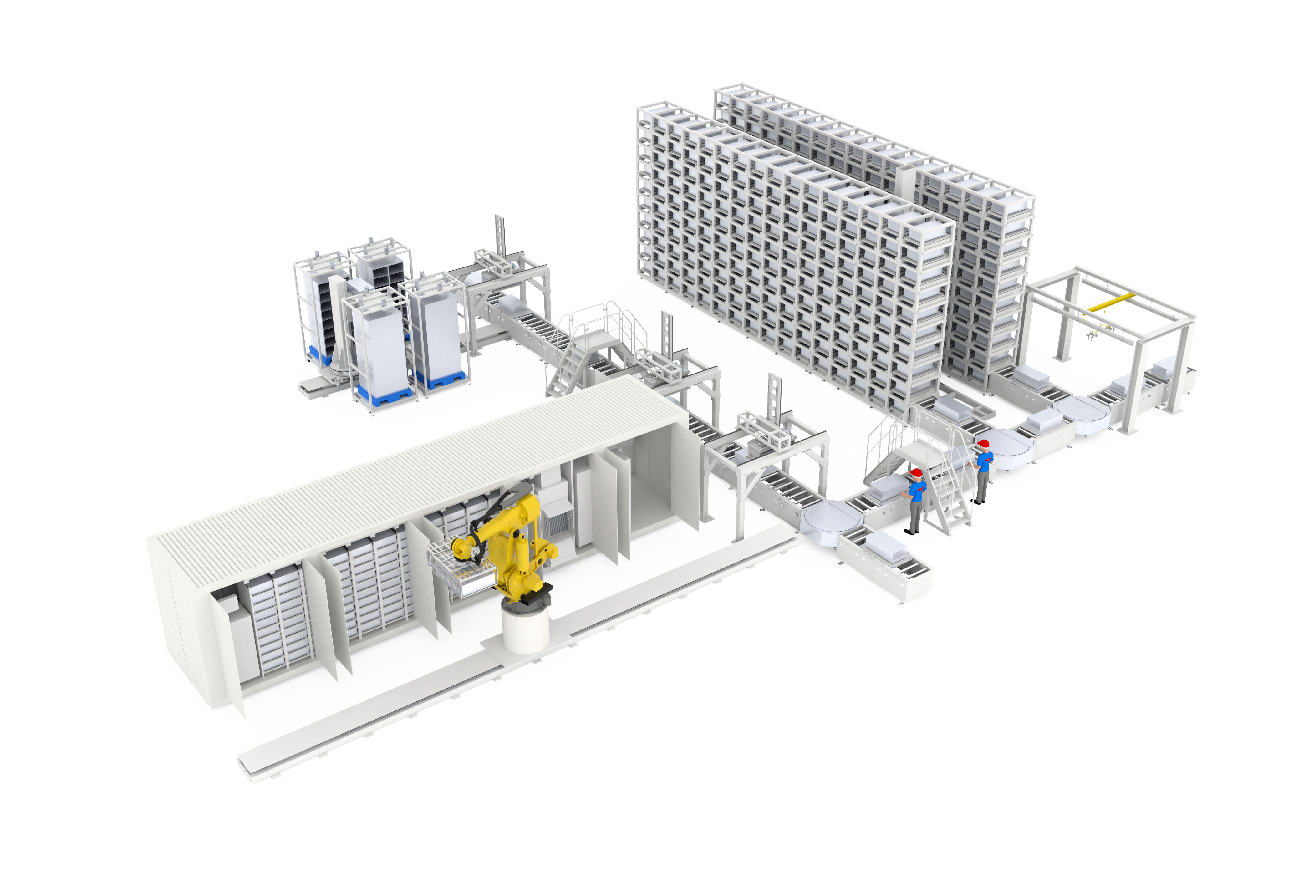 ESS Container Assembly Line